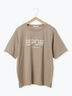 ◎発泡ロゴTシャツ（オフホワイト/グレー/チャコールグレー/ベージュ）｜ehka sopo（エヘカソポ）通販