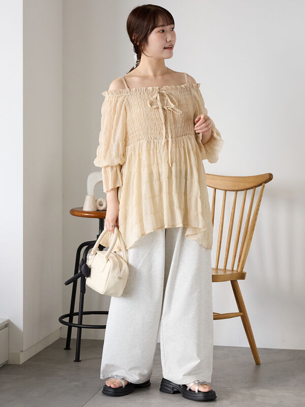 上品✨Brunello Cucinelli 2way オフショルシアーブラウス | ヤマダ 