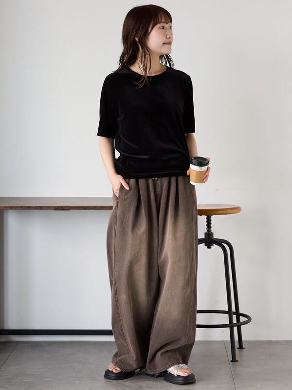 メモリアルパンツ イージーパンツ リメイク アップサイクル ヴィンテージ B03_6460_274a0f89-b179-4174-