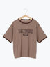 リンガーTシャツ（オフホワイト/チャコールグレー/モカ/キナリ）｜ehka sopo（エヘカソポ）通販