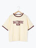 リンガーTシャツ（オフホワイト/チャコールグレー/モカ/キナリ）｜ehka sopo（エヘカソポ）通販