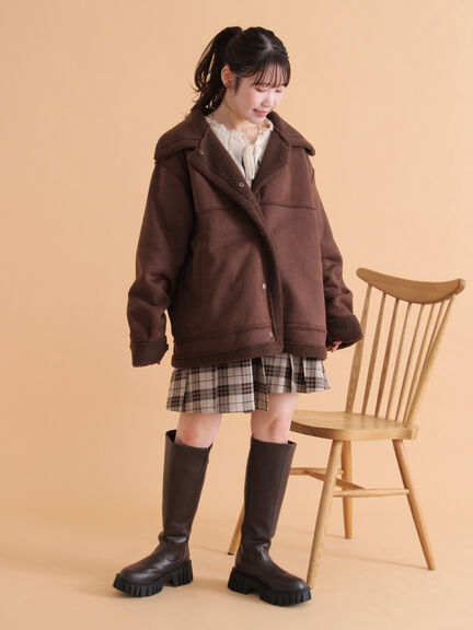 ロングブーツ（ブラック/ブラウン）｜ehka sopo（エヘカソポ）通販