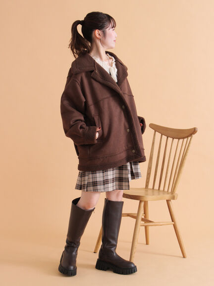 ロングブーツ（ブラック/ブラウン）｜ehka sopo（エヘカソポ）通販