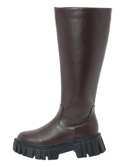 ロングブーツ（ブラック/ブラウン）｜ehka sopo（エヘカソポ）通販