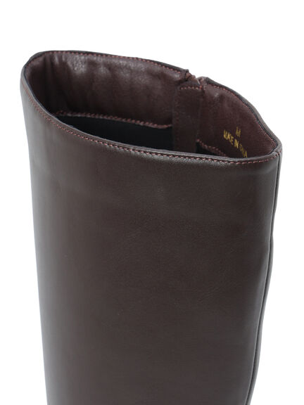 ロングブーツ（ブラック/ブラウン）｜ehka sopo（エヘカソポ）通販