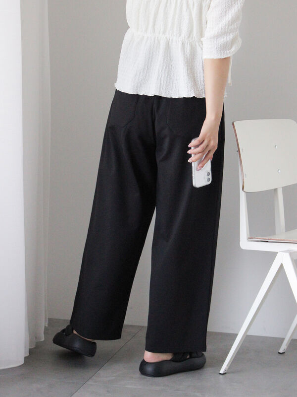 セール】 カットタックパンツ（オフホワイト/グレー/ブラック/ボトムス