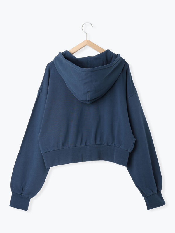 ナチェ NACHE ジップアップパーカー ショート丈 ナチェ NACHE ジップ