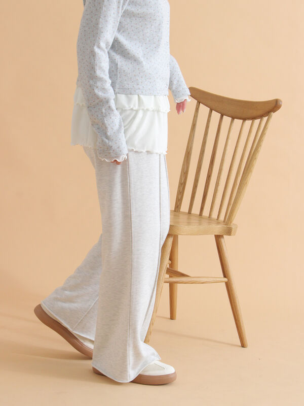 CREEF フレアスウェットパンツ S creef フレアスウェットパンツ s