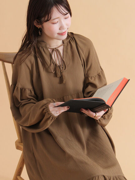 InnocentWorld テレサワンピース ブラウン 茶 Innocent World Online Shop