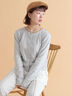 小花柄カットカーディガン(オフホワイト/グレー/キナリ)|ehka sopo(エヘカソポ)通販