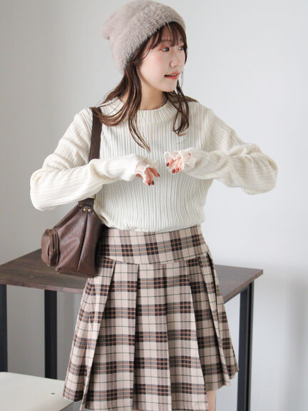 シャギーワッチキャップ（グレー/ベージュ/キナリ）｜ehka sopo（エヘカソポ）通販