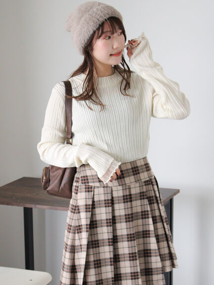 シャギーワッチキャップ（グレー/ベージュ/キナリ）｜ehka sopo（エヘカソポ）通販