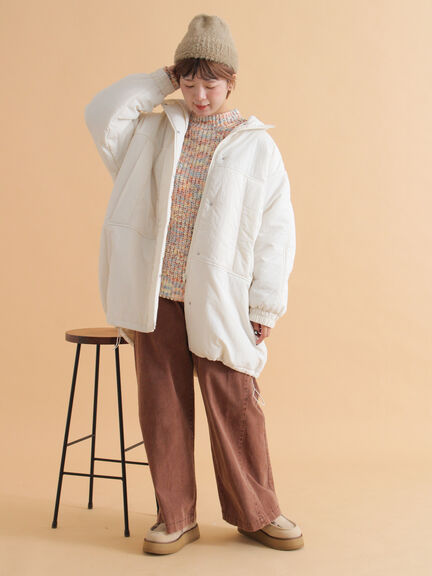 シャギーワッチキャップ（グレー/ベージュ/キナリ）｜ehka sopo（エヘカソポ）通販