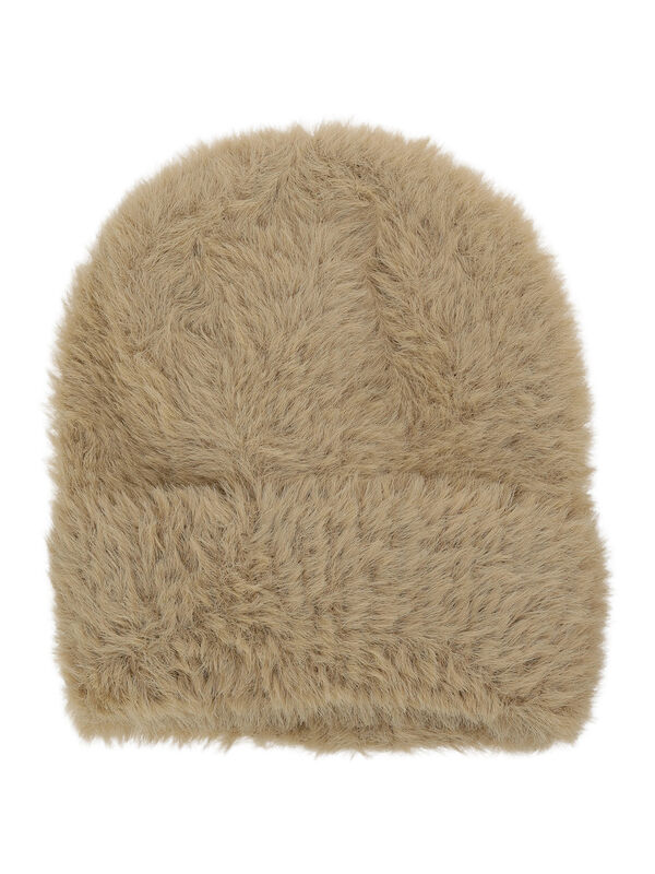 セール】 シャギーワッチキャップ（グレー/ベージュ/キナリ