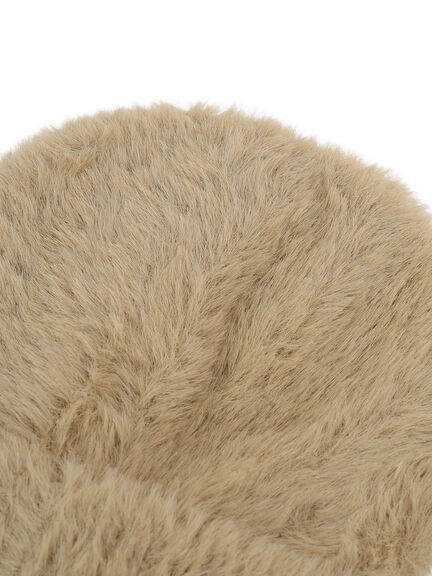 シャギーワッチキャップ（グレー/ベージュ/キナリ）｜ehka sopo（エヘカソポ）通販