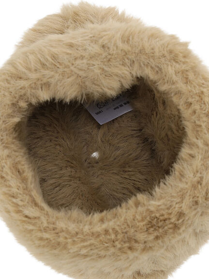 シャギーワッチキャップ（グレー/ベージュ/キナリ）｜ehka sopo（エヘカソポ）通販