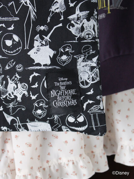 【Disney】ナイトメアー・ビフォア・クリスマス/トートバッグ（ブラック/パープル/キナリ）｜ehka sopo（エヘカソポ）通販