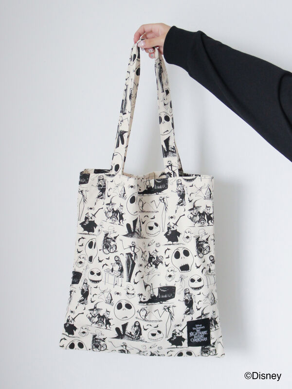 セール】 【Disney】ナイトメアー・ビフォア・クリスマス/トートバッグ