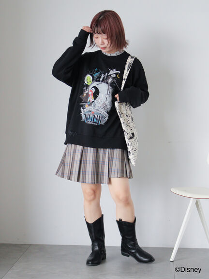 【Disney】ナイトメアー・ビフォア・クリスマス/トートバッグ（ブラック/パープル/キナリ）｜ehka sopo（エヘカソポ）通販