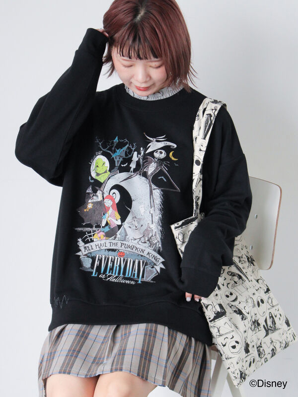 セール】 【Disney】ナイトメアー・ビフォア・クリスマス/トートバッグ