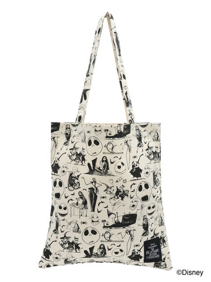 【Disney】ナイトメアー・ビフォア・クリスマス/トートバッグ（ブラック/パープル/キナリ）｜ehka sopo（エヘカソポ）通販