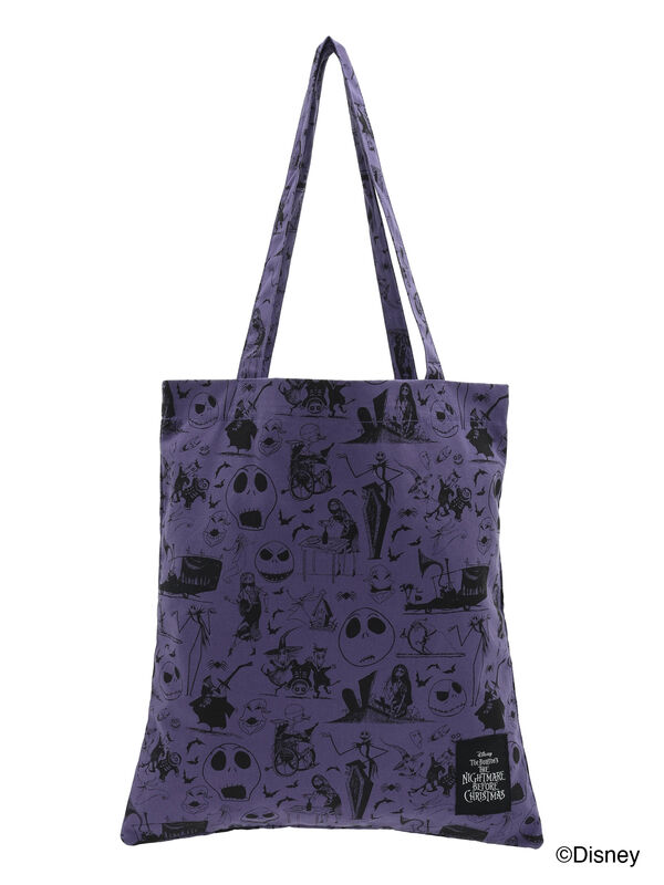 Disney】ナイトメアー・ビフォア・クリスマス/トートバッグ（ブラック
