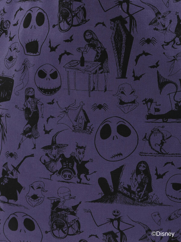 Disney】ナイトメアー・ビフォア・クリスマス/トートバッグ（ブラック