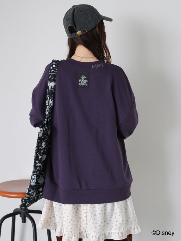 Disney】ナイトメアー・ビフォア・クリスマス/スウェット（ブラック