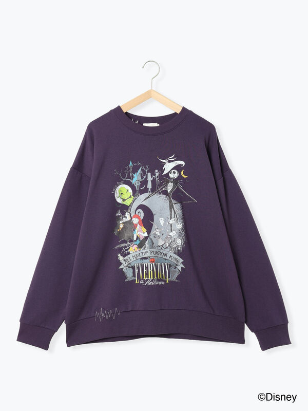 ナイトメア・ビフォア・クリスマス トレーナー 120cm【24時間以内発送】 ナイトメアー・ビフォア・クリスマス スウェット