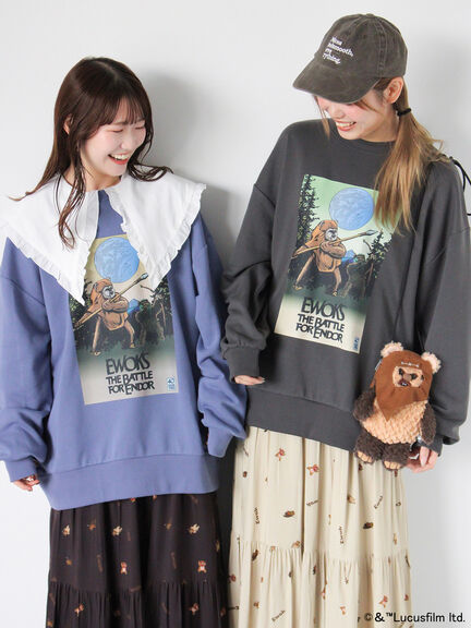 STARWARS/スウェット（チャコールグレー/サックスブルー/キナリ）｜ehka sopo（エヘカソポ）通販