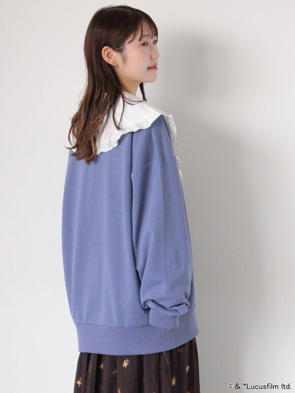 STARWARS/スウェット（チャコールグレー/サックスブルー/キナリ