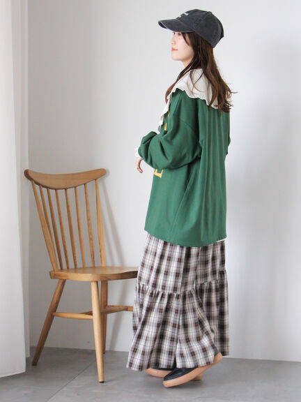 ◎ビッグロゴカットソー（グレー/グリーン/カーキ）｜ehka sopo（エヘカソポ）通販