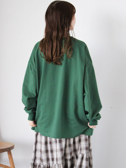 ◎ビッグロゴカットソー（グレー/グリーン/カーキ）｜ehka sopo（エヘカソポ）通販