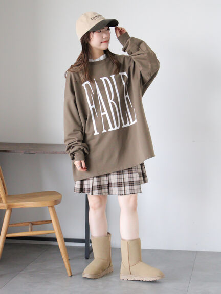 ◎ビッグロゴカットソー（グレー/グリーン/カーキ）｜ehka sopo（エヘカソポ）通販