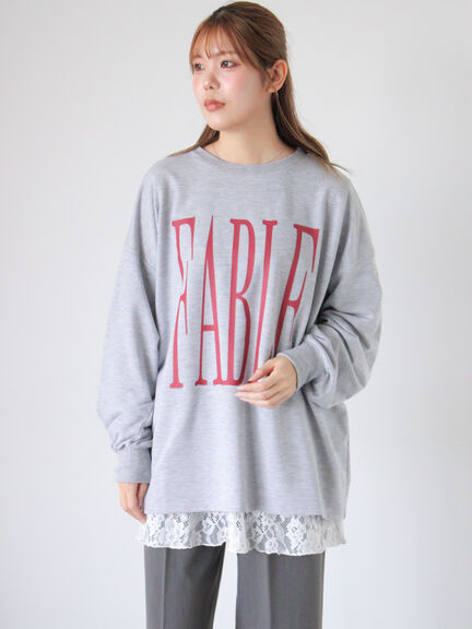 ◎ビッグロゴカットソー（グレー/グリーン/カーキ）｜ehka sopo（エヘカソポ）通販