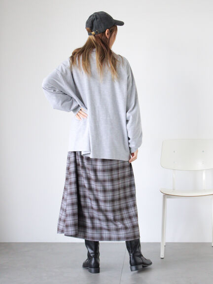 ◎ビッグロゴカットソー（グレー/グリーン/カーキ）｜ehka sopo（エヘカソポ）通販