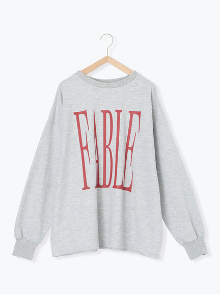 ◎ビッグロゴカットソー（グレー/グリーン/カーキ）｜ehka sopo（エヘカソポ）通販