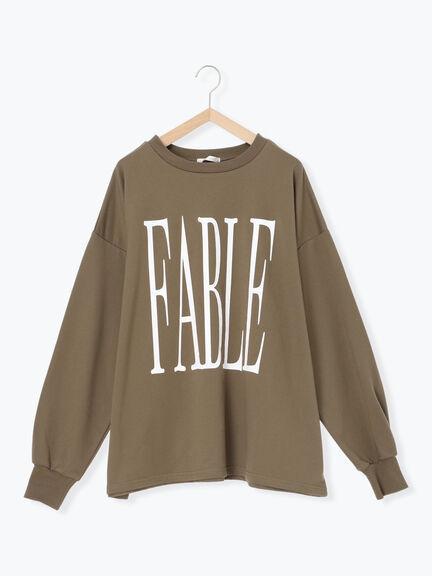 ◎ビッグロゴカットソー（グレー/グリーン/カーキ）｜ehka sopo（エヘカソポ）通販