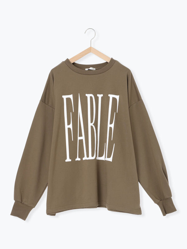 セール】 ◎ビッグロゴカットソー（グレー/グリーン/カーキ/トップス