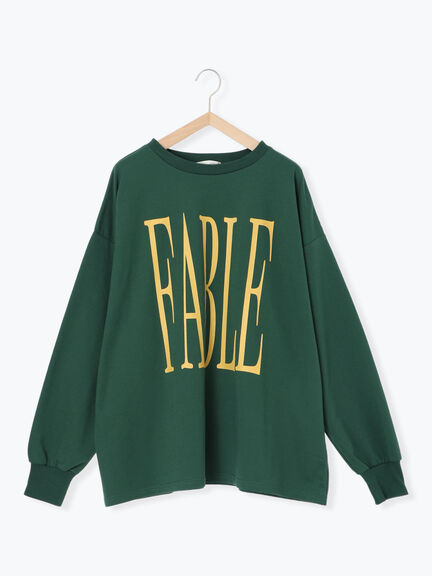 ◎ビッグロゴカットソー（グレー/グリーン/カーキ）｜ehka sopo（エヘカソポ）通販