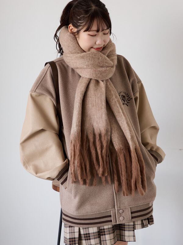 セール】 ビッグシルエットスタジャン（グレー/ベージュ/ネイビー