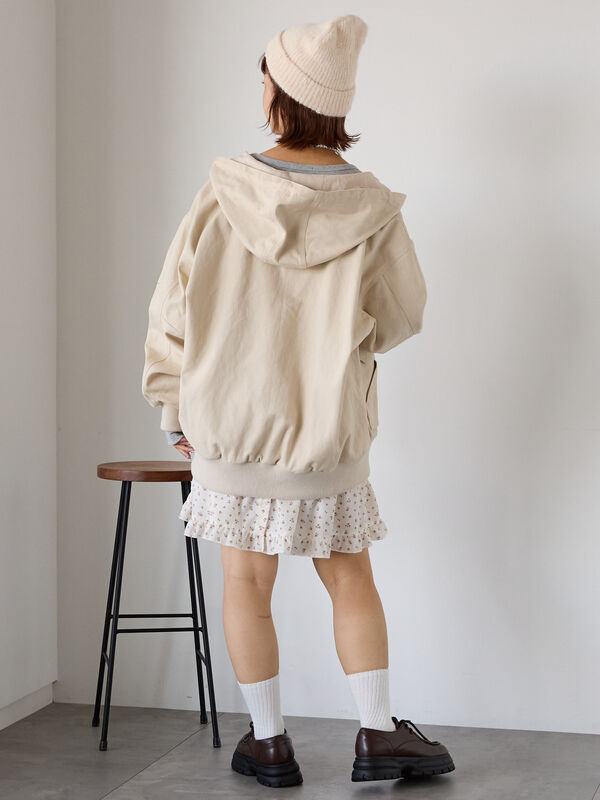 アルベロベロ レース柄刺繍 フードブルゾン 2025年最新】Alberobello