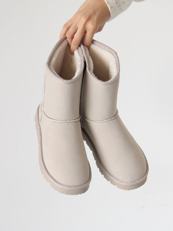 ボアブーツ（グレー）｜ehka sopo（エヘカソポ）通販