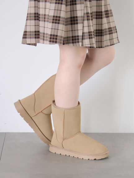 ボアブーツ（グレー/ベージュ/キャメル）｜ehka sopo（エヘカソポ）通販