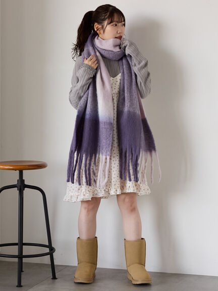 ボアブーツ（グレー/ベージュ/キャメル）｜ehka sopo（エヘカソポ）通販