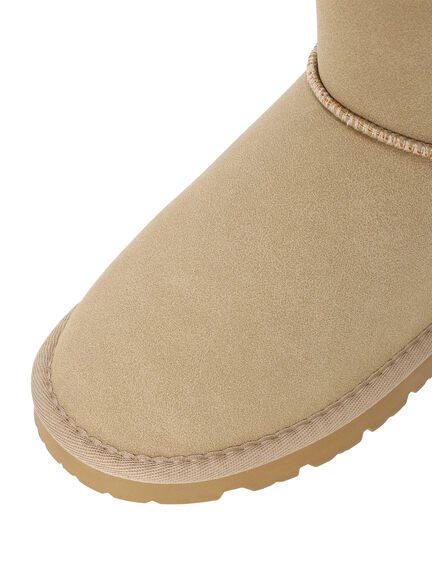 ボアブーツ（グレー/ベージュ/キャメル）｜ehka sopo（エヘカソポ）通販