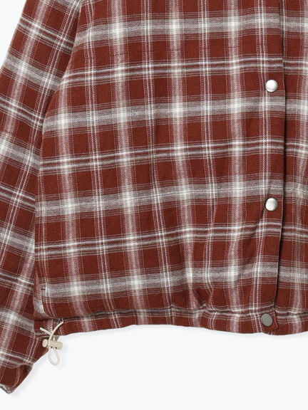 リバーシブル中綿ジャケット（ブラック/ベージュ/カーキ）｜ehka sopo（エヘカソポ）通販