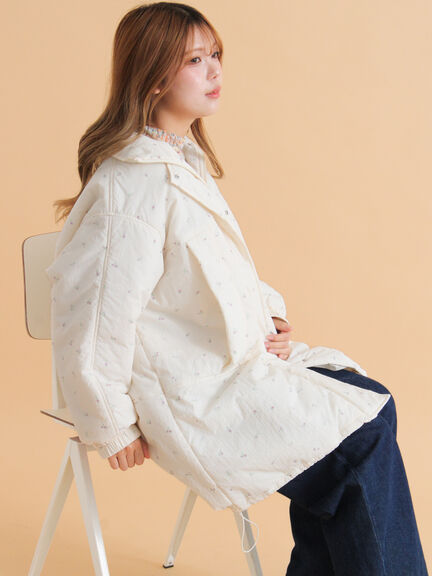 モンスタージャケット（オフホワイト/ベージュ/キナリ）｜ehka sopo（エヘカソポ）通販