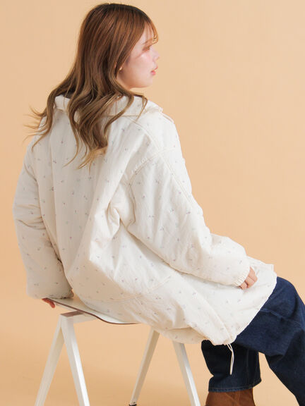 モンスタージャケット（オフホワイト/ベージュ/キナリ）｜ehka sopo（エヘカソポ）通販