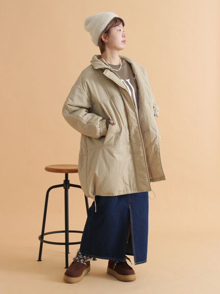 モンスタージャケット（オフホワイト/ベージュ/キナリ）｜ehka sopo（エヘカソポ）通販